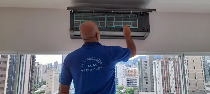 Instalação, limpeza e manutenção de ar condicionado