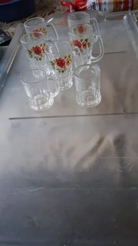 Vendo copos pequeno pra aperitivo. 