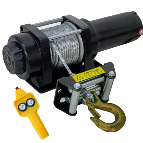 Guincho Elétrico 4500LB 2041 KG 12v para Quadriciclo Jipe Troller - E034944