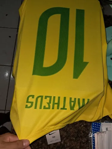 Camisa personalizada da seleção brasileira