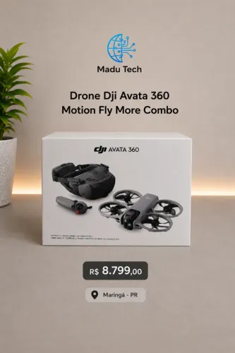 Drone Dji Avata 360 Motion Fly More Combo - Rc Motion 3 Goggles N3