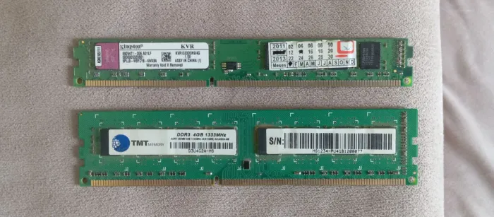 Memória ram 4gb DDR3