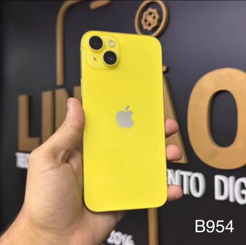 LOJA FÍSICA. IPHONE 14 PLUS 128GB AMARELO | TODO ORIGINAL COM CAIXA | RETIRADA IMEDIATA