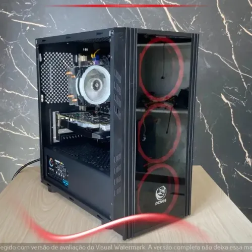 PC Gamer Ryzen 5 2600, 16gb Ram, 120gb Ssd+500gb Hd, Rx 570 4gb, Fonte 650w