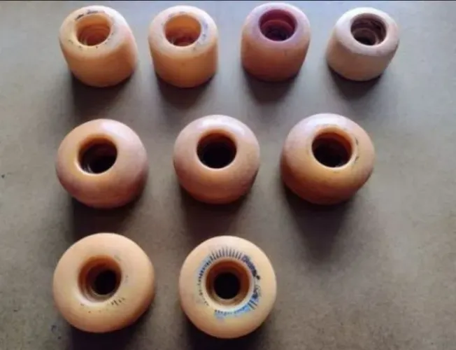 Lote Rodas de Skate Profissional Usadas 