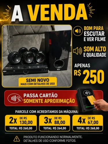 Vendo Home Theather LG