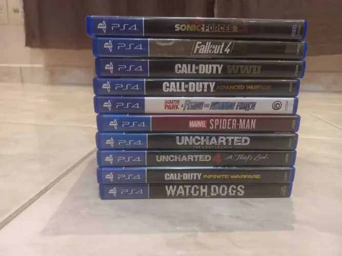 Lote jogos de ps4