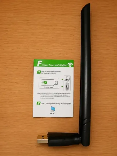 Adaptador Wi-Fi 6 USB FENVI (Para PC e Notebook) - Instalação Automática - Novo