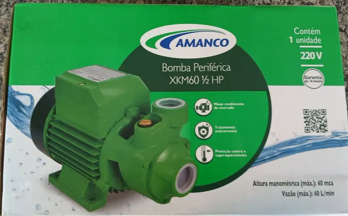 bomba periférica 1/2hp Amanco