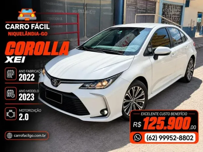 Toyota Corolla 1.8 GLI Upper 16V Flex 4P Automatico 2023