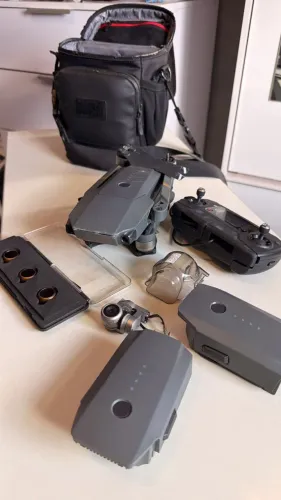 Drone Dji Mavic Pro + 2 Baterias e Filtros ND - leia a descrição