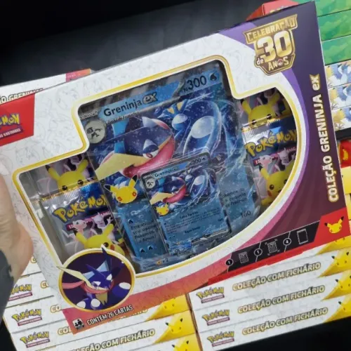 Coleção Greninja EX Celebração de 30 anos Pokémon