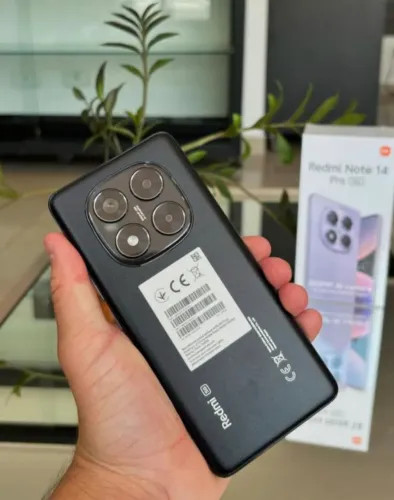 Celular Lacrado - Novo --- Redmi Note 14 Pro 5G - 256/8 GLOBAL ----- Preto Lindo