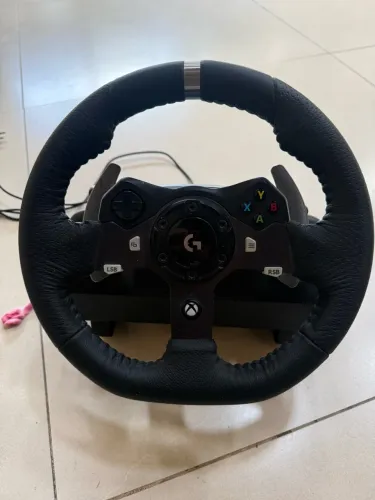 Volante g920 + Marcha Manual para Xbox e PC