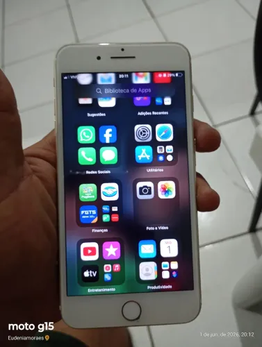 Pra vender iPhone 7 plus bateria 100% 32 GB de memória novinho toda original