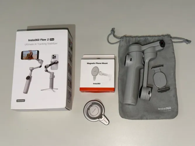 Insta360 Flow 2 Pro com MagSafe ? Gimbal