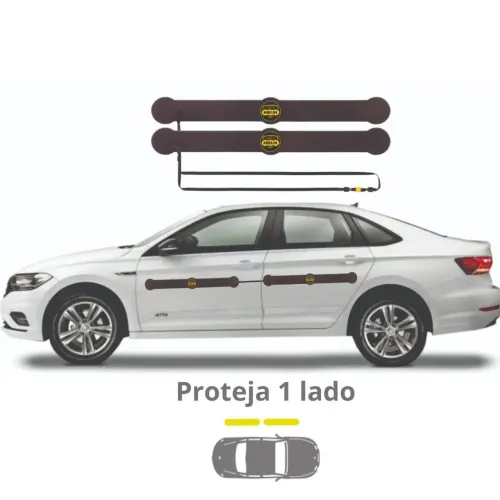 Protetor de porta para garagem apartamento condomínio estacionamento 