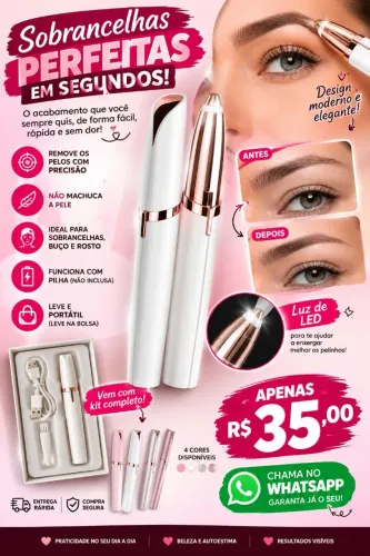 CANETA DEPILADORA 