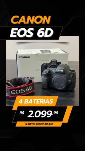 Canon EOS 6D DSLR usada