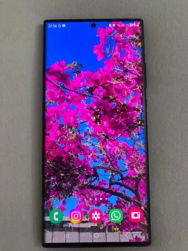 Tela frontal do Samsung galaxy note 20 ultra 5g novo
