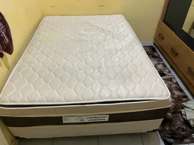 Cama box casal