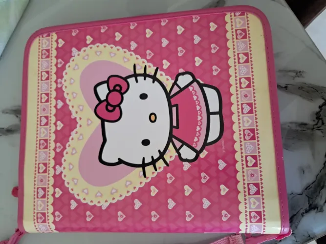 Fichario hello kitte novo  100 reias