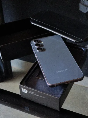 Galaxy s23 FE, apenas caixa aberta não foi usado 256GB,preto