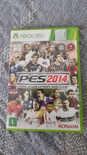 Jogo pro evolution soccer 14 xbox 360 original.
