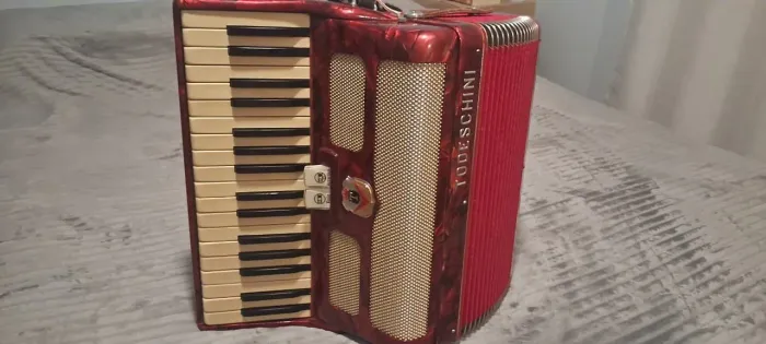 Acordeon Italiano Todeschini 80 baixos reduzido
