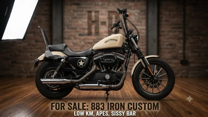 Harley Davidson sportster XL883 N