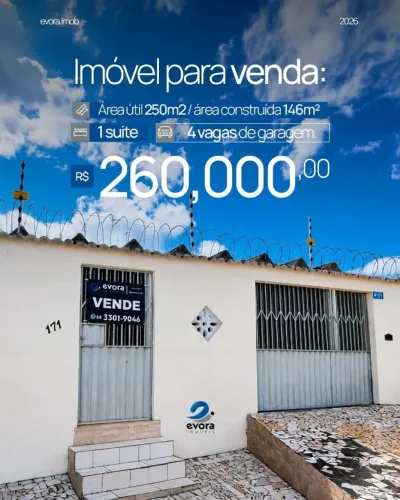 VENDE-SE CASA NO BAIRRO VITÓRIA!