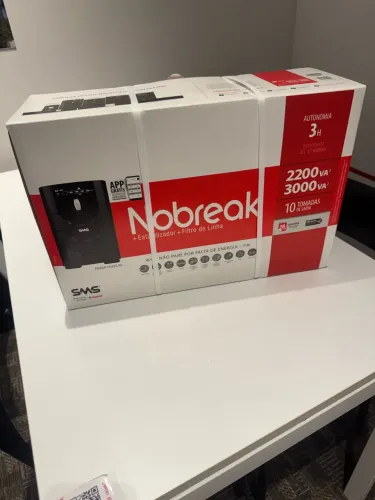 Nobreak SMS 2200VA Power Vision NG, Entrada Bivolt, Saída 115V