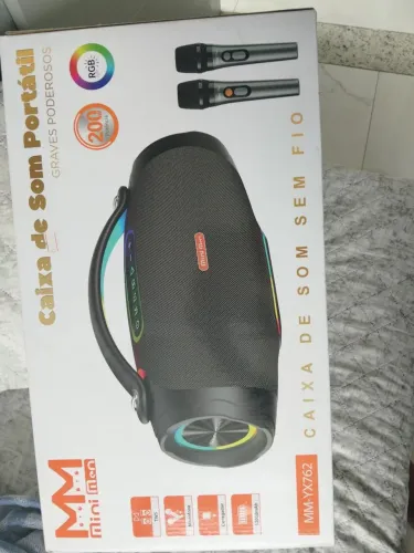 Caixa de som Mini men
