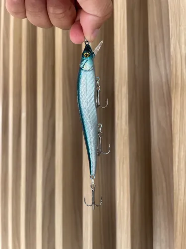 Isca Artificial Meia-Água Minnow 11cm / 14g (Estilo Oneten R+1) - Nova!