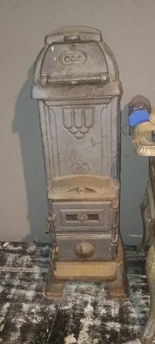 Lareira de ferro fundido 1.500 reais