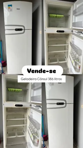 Geladeira em boas condições