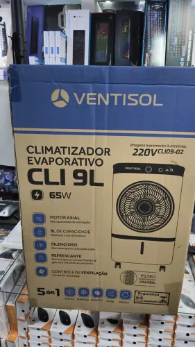 Climatizador ventisol de 9, 16 e 35 litros