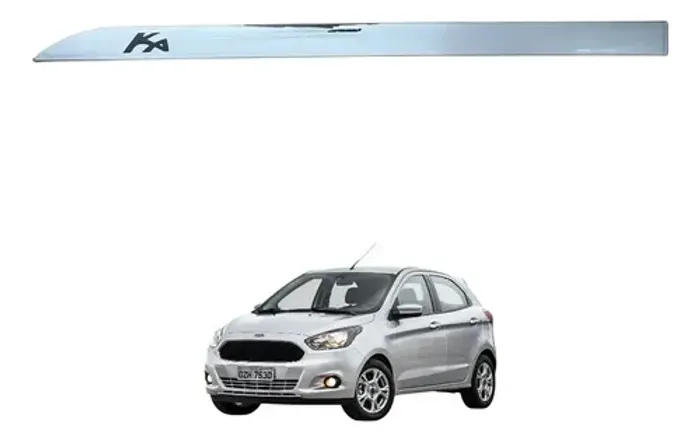 Friso Porta Dianteira Esquerda Ford Ka 2014 2015 2016 2017 Peça 1