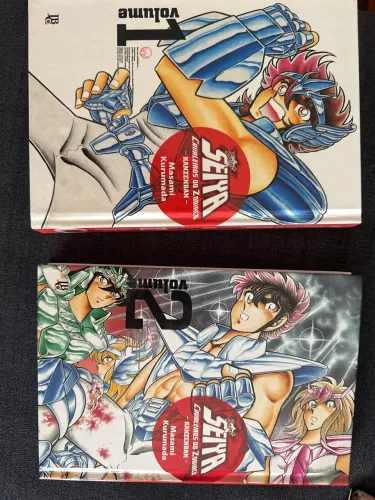 Kanzenban Cavaleiros do Zodíacos vol. 1 e 2