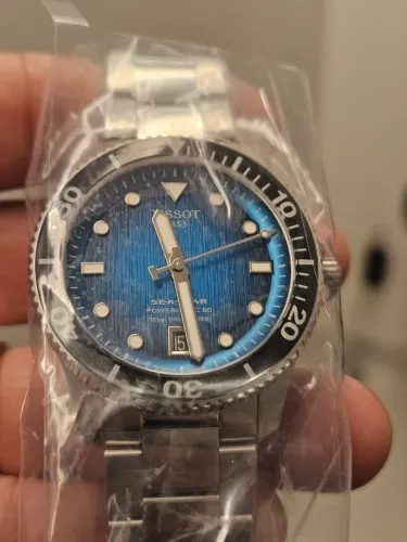 Tissot Seastar 1000 Powermatic 80 40mm Turquoise. Zero. Novo. Sem uso. Completo.