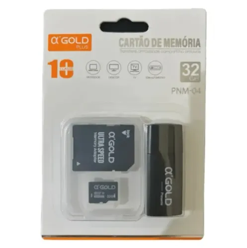 Cartão De Memória 32gb - A'Gold