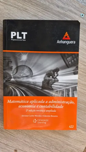 Matemática Aplicada à Administração, economia e contabilidade. 