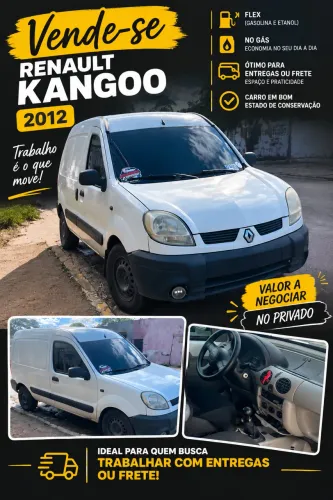 Renault Kangoo Express Hi-flex 1.6 16V 2012
