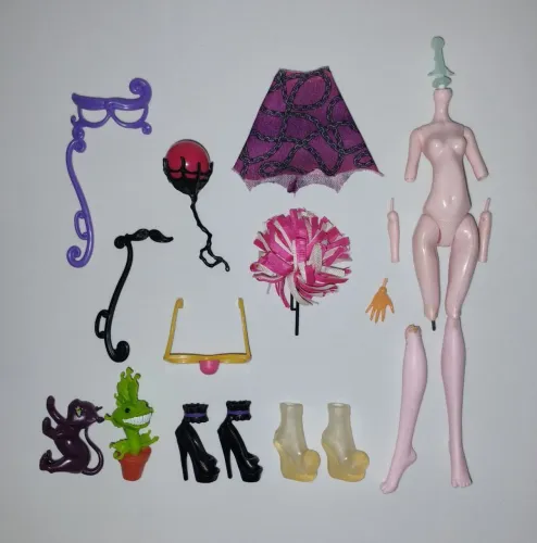 Lote Acessórios Monster high - LER A DESCRIÇÃO!
