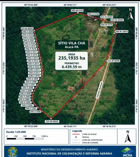 Fazenda para venda tem 235 Hectares na zona rural do Acará - PA