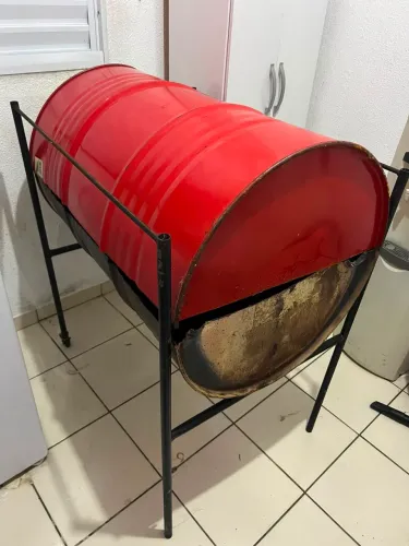 Churrasqueira de latão