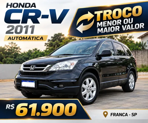 Honda CR-V LX 2.0 16V 2wd/2.0 Flexone Aut. 2011