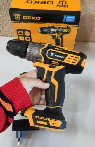 Parafusadeira Furadeira 3/8" 20V com Bateria Lítio-íon e Carregador