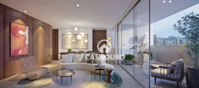 Apartamento com 4 quartos à venda, 187m² - Santo Antônio - Belo Horizonte/MG