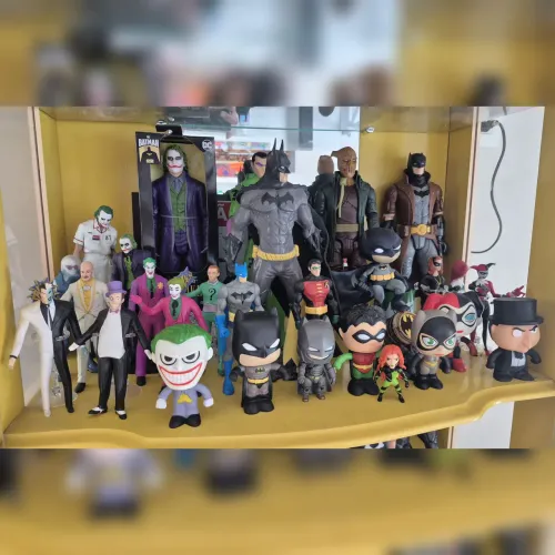 BATMAN - Coleção Action Figures dos personagens